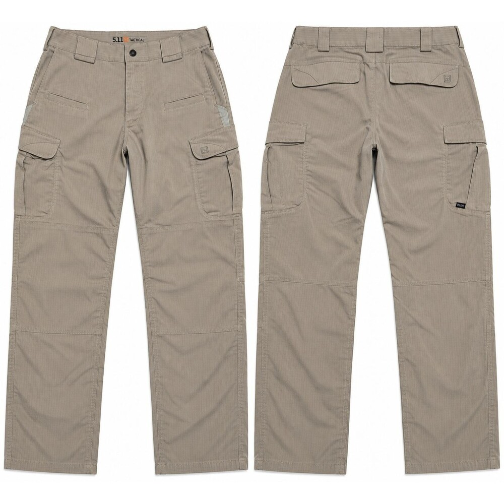 5.11 Tactical 74369-055 Men's 32x32 Khaki Tan Ripstop Cargo Utility Pants